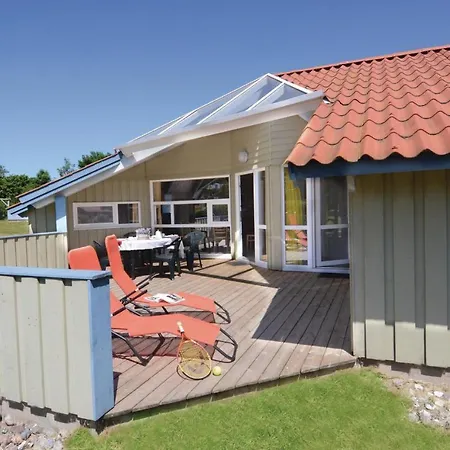 Vakantiehuis Kranich Ferienhaeuser Mit Innenpool